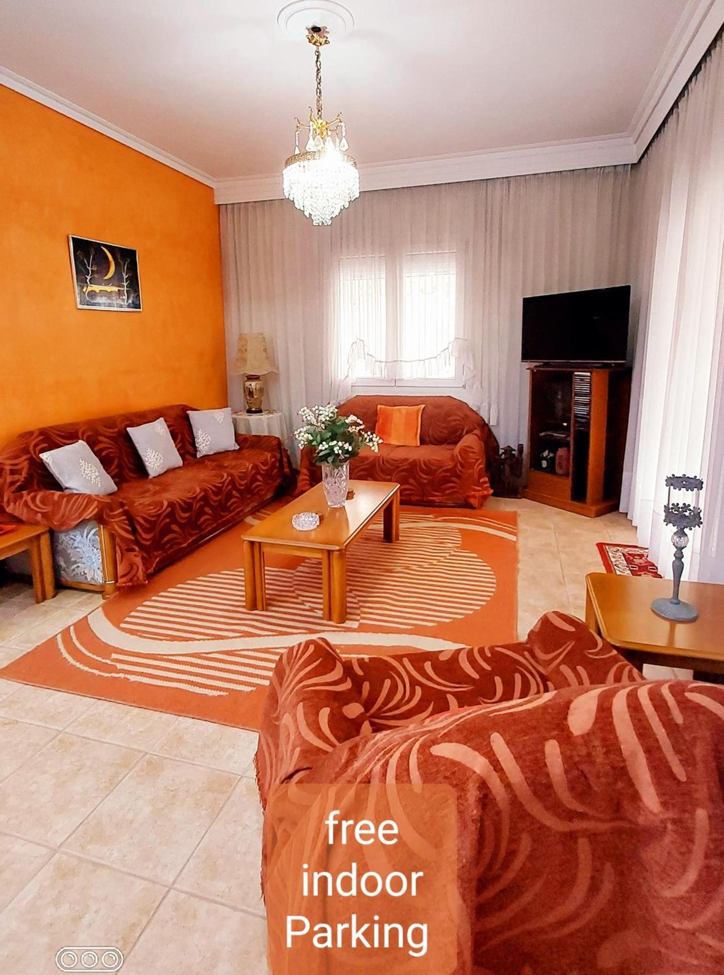 "Home Sweet Home" 3 Bedrooms Big House 110M Free Indoor Parking! Салоники Экстерьер фото