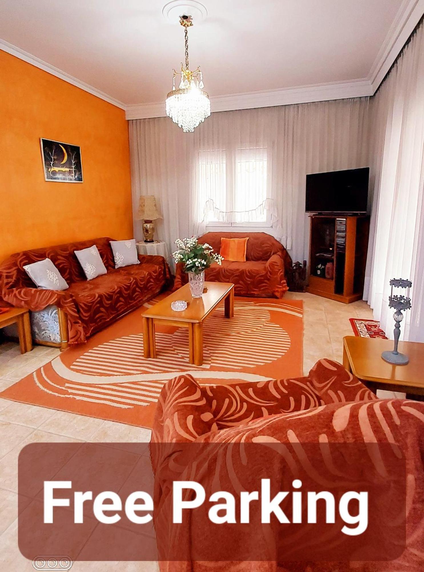 "Home Sweet Home" 3 Bedrooms Big House 110M Free Indoor Parking! Салоники Экстерьер фото